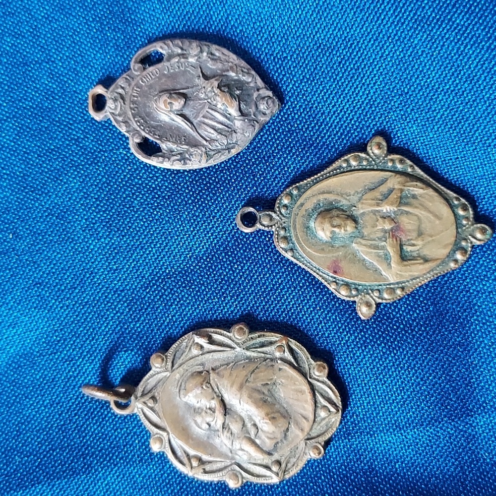 Vintage Catholic Medals